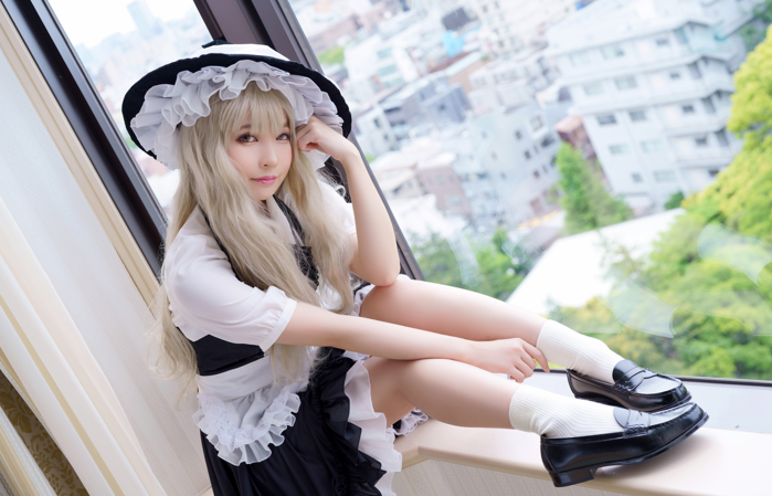 【4K收藏级画质 高颜值】[COSH-090K] 恋色孕マスタースパーク 魔理沙 【有码 85P 1V 12GB】