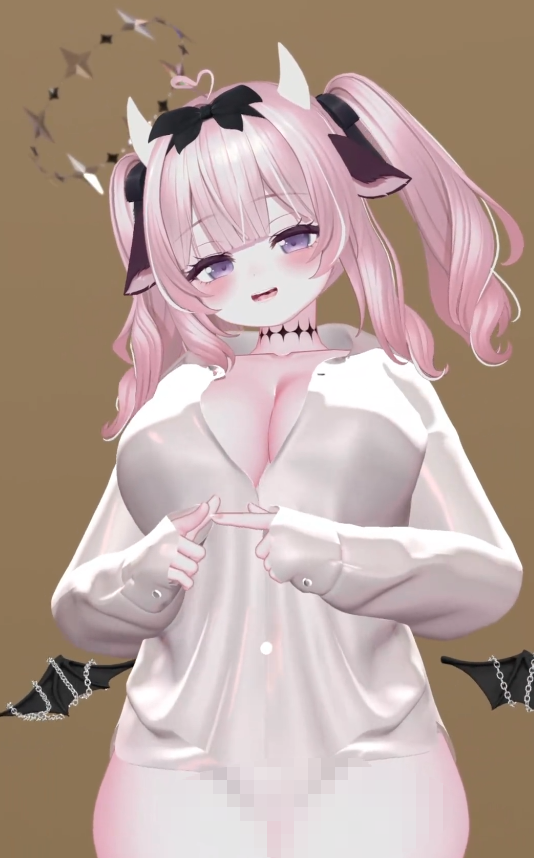 [春羽しか] メ〇ガキ義妹のだぼシャツ囁き挑発♡いじわる寸止めで敗北射精♡ 【有码 1V 179MB】