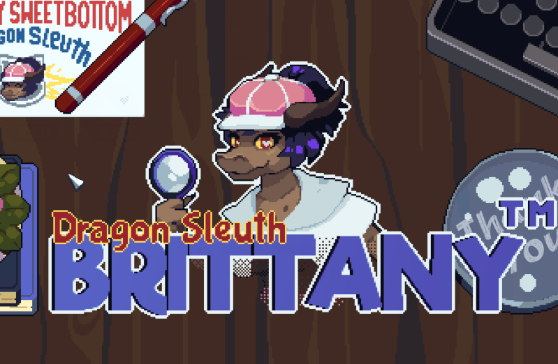 [像素RPG] 龙族侦探布兰妮 Dragon Sleuth Brittany 官中 [6.4G]