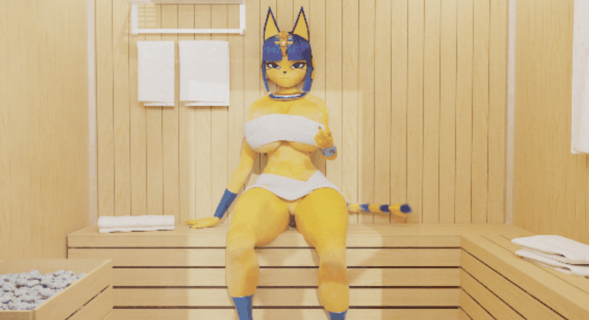 【3D/Shwazy3D】埃及猫之桑拿房艳事 [269M/百度]