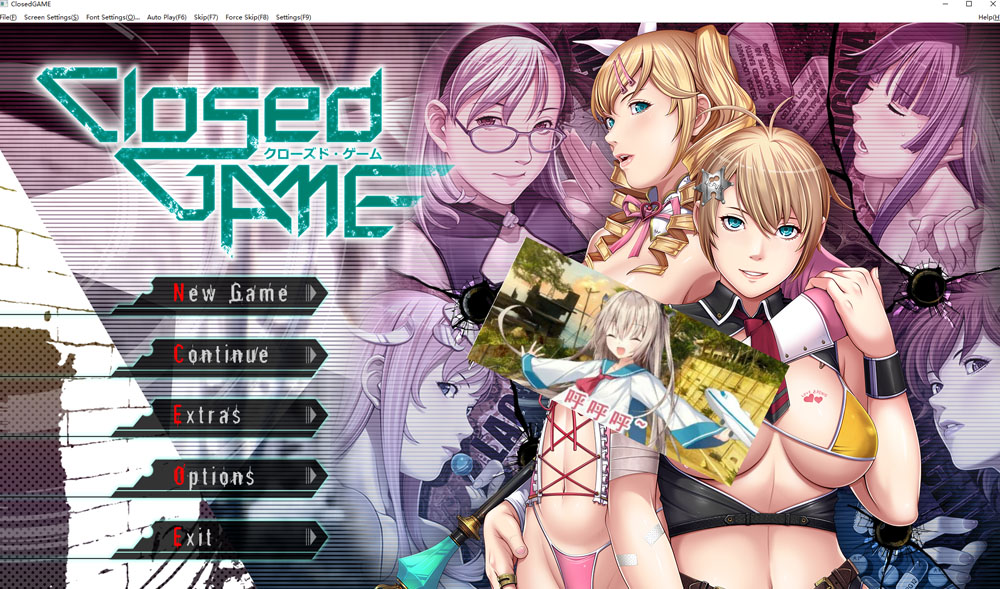 聖少女封闭游戏：Closed GAME AI精翻汉化步兵版+全CG存档【4G/4月更新】