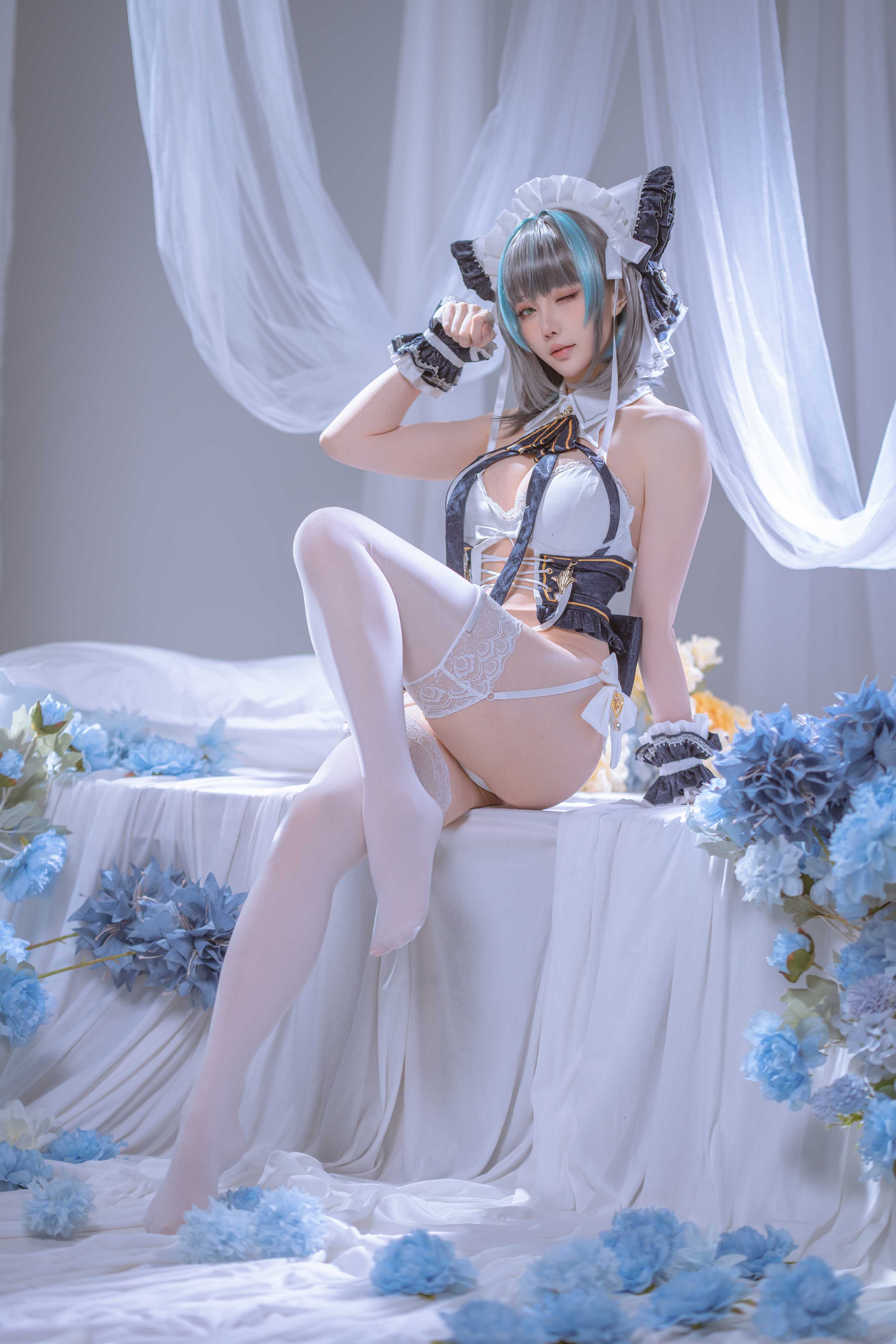 【新】星之迟迟-2025-8月计划-D-碧蓝航线-柴郡【55P+1V】【723MB百度云】