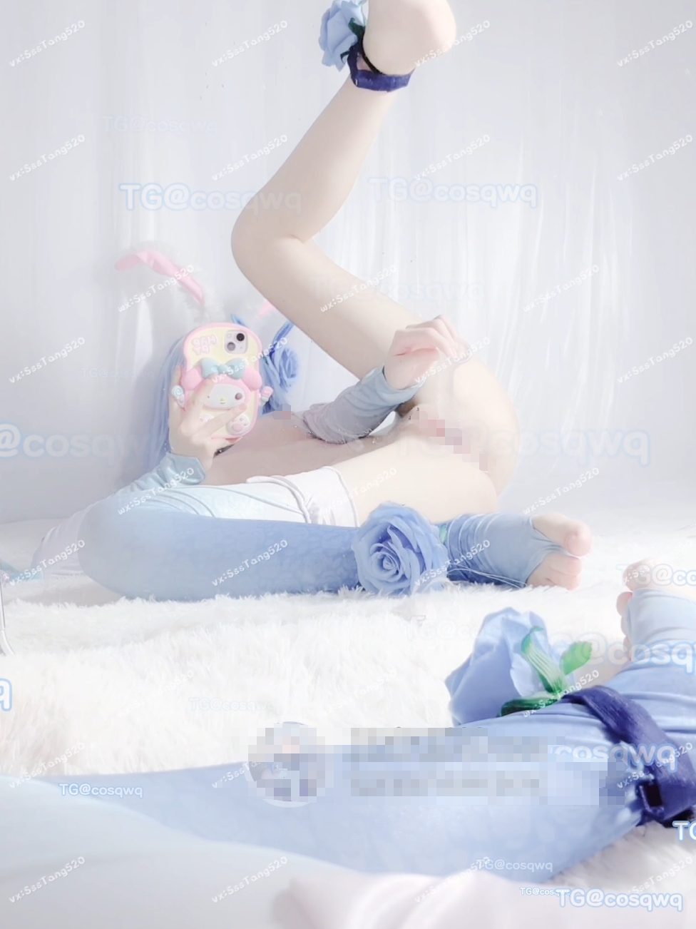 【补】少萝砂糖 - 27分钟 cos公孙离花间舞 女仆心海自慰【3v45p-2.47G】