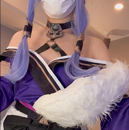 ブロッコリー畑cos VTuber 、竜胆 尊Rindou Mikoto 自慰