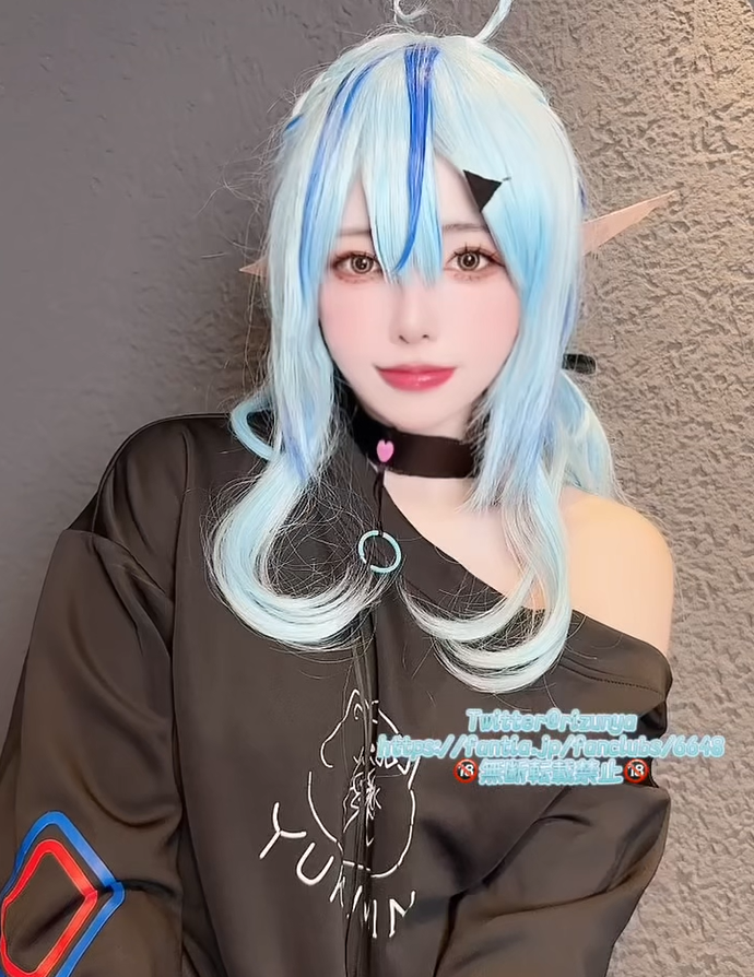 rizunya - VTuber雪花菈米Cosplay 自慰【1V105M】