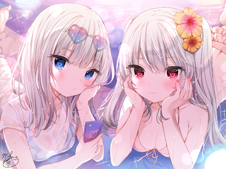 【ASMR】[简体中文版]白皙辣妹SUMMER DREAMS! #拍摄性爱影片非常上镜的小恶魔双重性爱♪