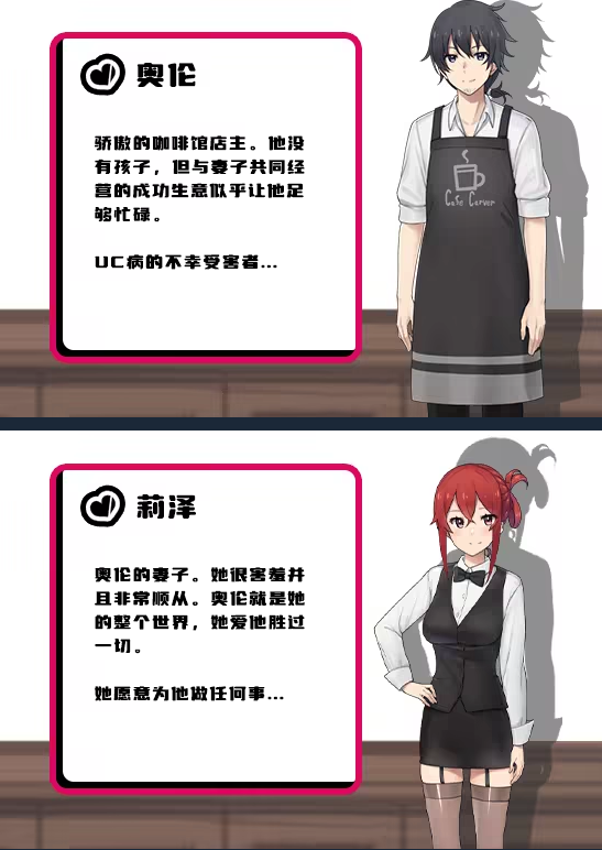 【RPG】咖啡厅夫妻的愉快抗病生活 Steam官方中文步兵版