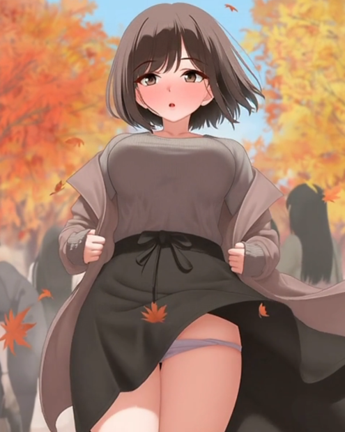 Just Berry 10月12 Autumn colored pussy 秋天的色猫露出[220M]