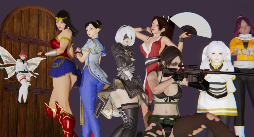 [亚洲风SLG/汉化] 幻想后宫：女主角 Fantasy Harem v0.9801[PC+安卓/960M]