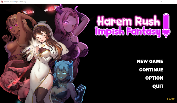 【亚洲风SLG】Harem Rush Impish Fantasy 生肉步兵版