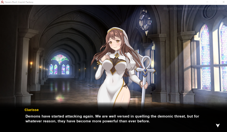 【亚洲风SLG】Harem Rush Impish Fantasy 生肉步兵版