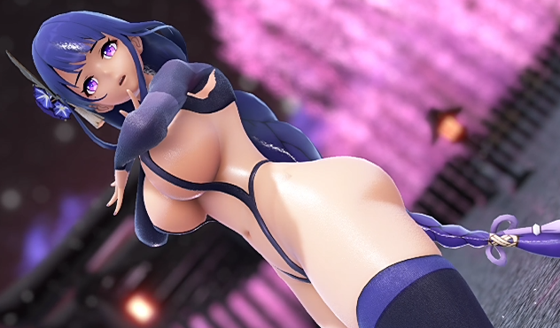 [MMD]deepkiss：heartattack 雷電脱衣[900M]