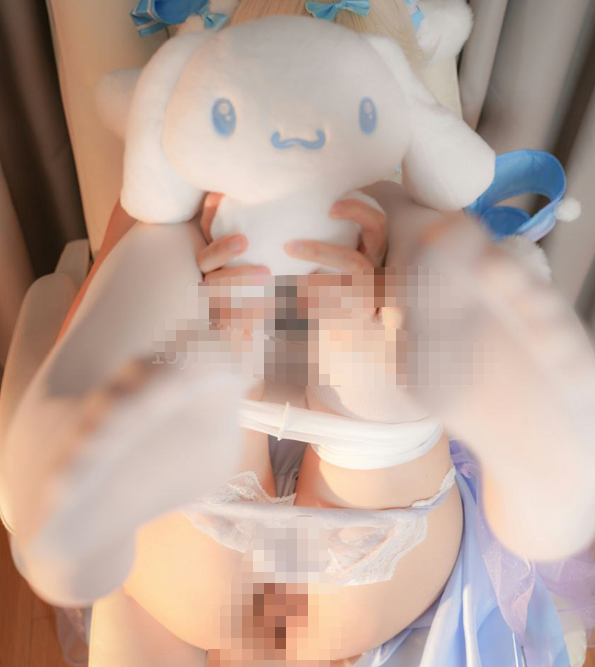 铃木美咲 王者荣耀瑶大耳狗cos自慰