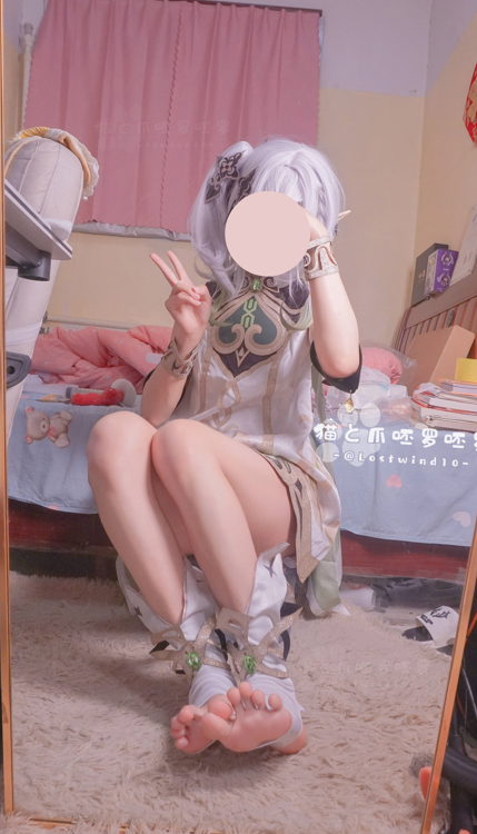 【极品小男娘】猫爪Lostwind10——草神 【108P 2V 720MB】
