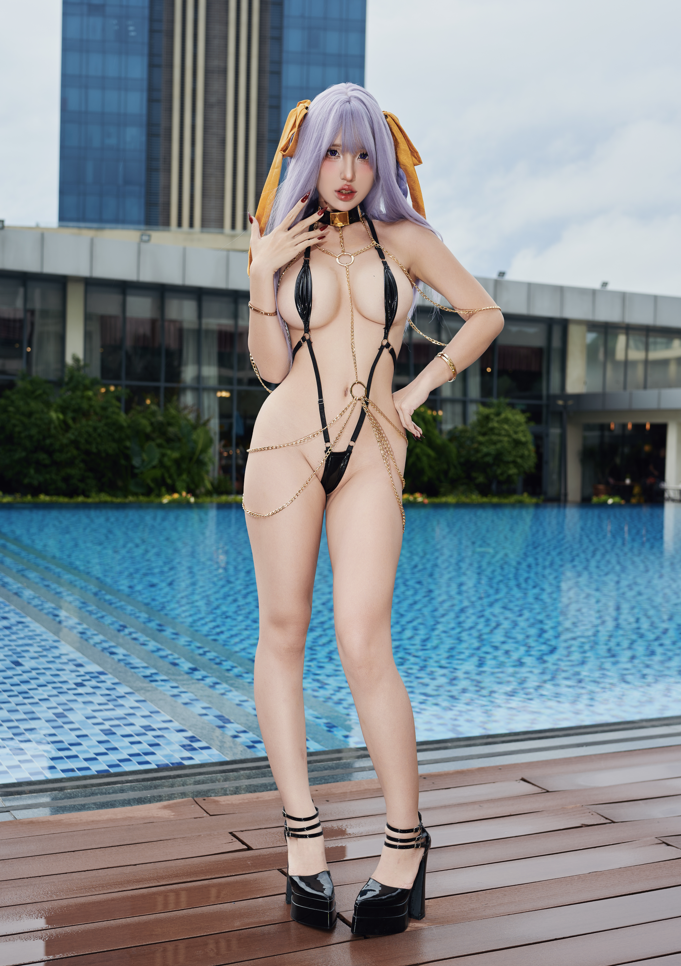 Puypuy プィプィ (Puypuychan) cosplay 迪拜 BB  - FateGrand Order 【188P 8V 1.4GB】