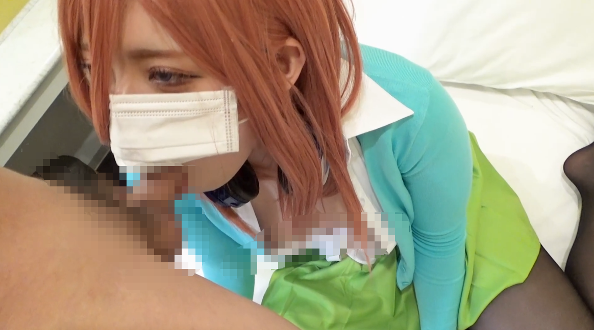 五等分の中◯三玖ちゃんに鬼ピストンでアヘ顔中出し！タイツを破かれ潮も吹いちゃうイキまくりのドM巨乳三女！  【无码 1V 1.9GB】