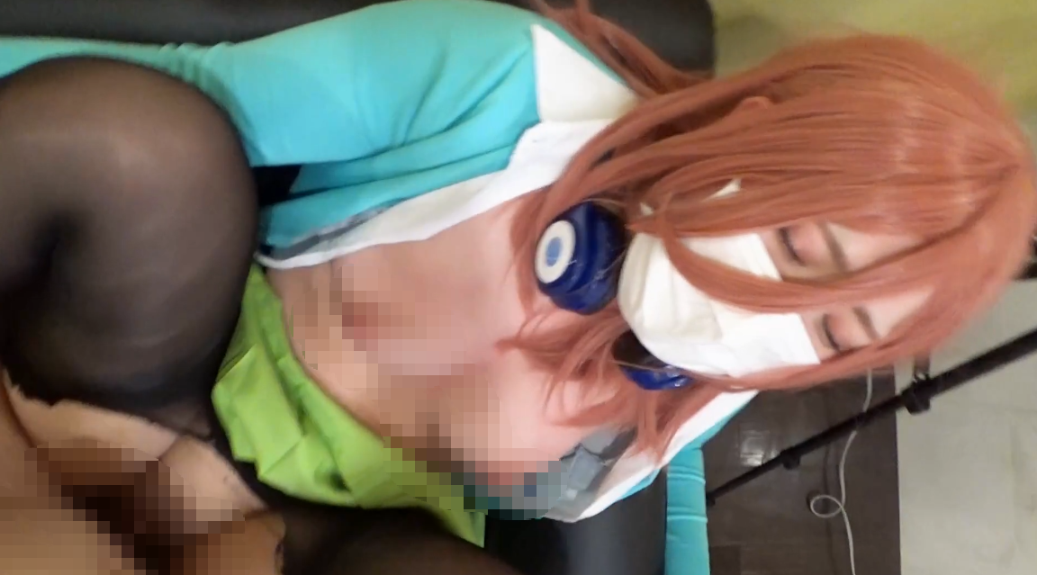 五等分の中◯三玖ちゃんに鬼ピストンでアヘ顔中出し！タイツを破かれ潮も吹いちゃうイキまくりのドM巨乳三女！  【无码 1V 1.9GB】