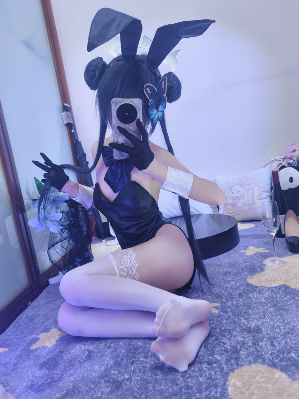 【足控福利】Ran3 - 妃咲兔女郎 【45P 246MB】