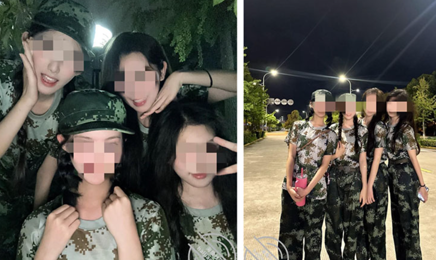 【我是奶气草莓】新作！阳光朝气的女儿军训回来黑了一圈，身材苗条，穿着迷彩服 喊几个口号就做爱，露脸超级清纯 322M