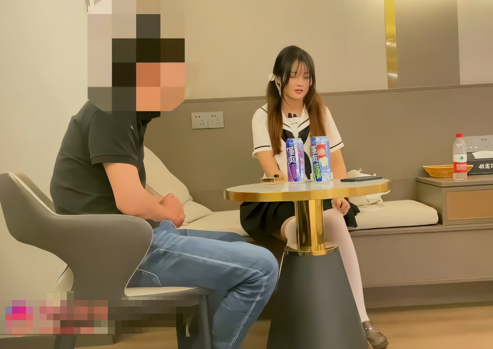 【周星星】可爱的JK妹，足足干了一个小时