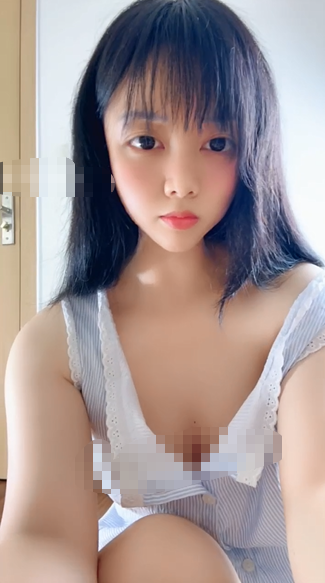 七彩主播【短腿小猫】高颜值嫩妹 4V