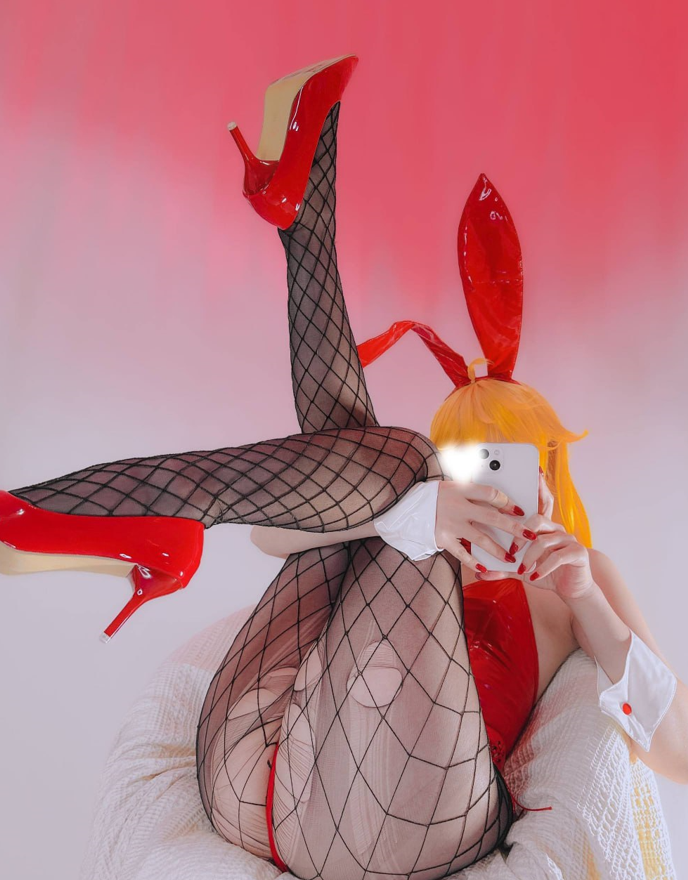 Ayame - 吊带袜天使Cosplay【33P4V126M】