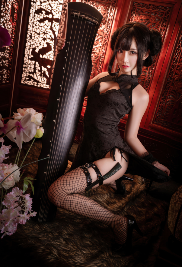 面饼仙儿 NO.151 魔女旗袍 【33P322M】