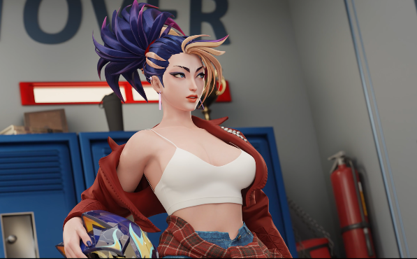 AANiX：阿卡丽 Akali-cademy - bonus views and DVP[1.7G]