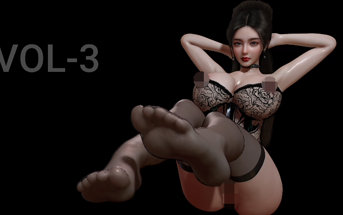 [3D]CHENG VOL-3梦儿 白腻清纯尤物爆菊Q弹果冻臀肉浪翻涌[780M]