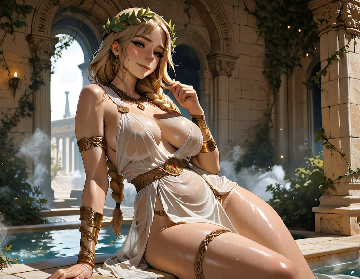 Neural Desires：Golden Nymph of the Roman Baths[2G]