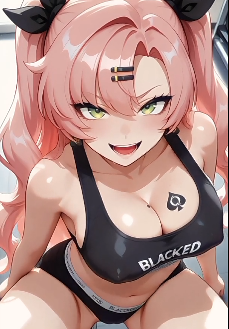 BlackedAIBabes：绝区零妮可的媚黑马拉松[390M]