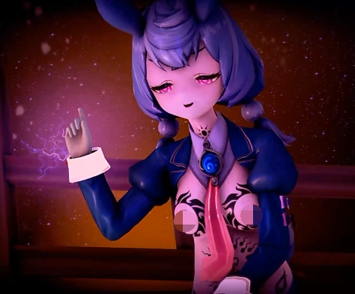 [MMD]鱼尾pof 11月18原神小矮子 发情催淫 纳西妲和可莉[490M]