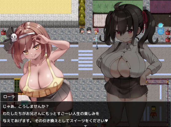 【日式RPG】ちちっこ脱衣対戦クロス†ブレイク AI汉化版[新作]