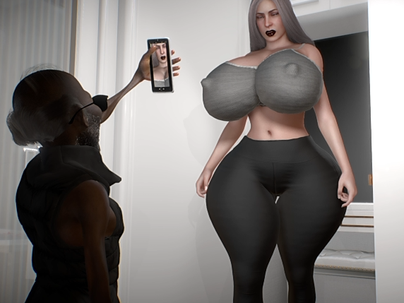 DakoAssMan：A Husbands Nightmare 无能丈夫只能看着黑丝巨乳妻子被侏儒强盗侵犯中出[2.4G]