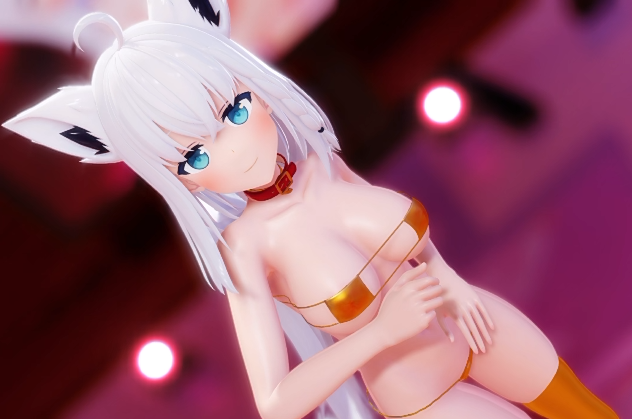[MMD]FioraMMD 9月2 金マイクロビキニなフ〇キがイタズラされな[2.7G]