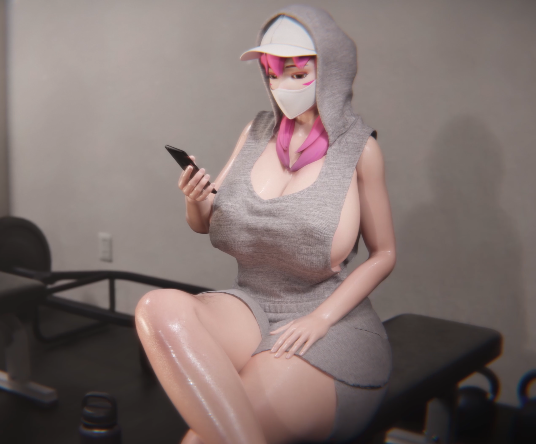 [3D]Reinamation 2511p2：2B+D.Va 性感女神蜜臀水蛇腰后入激情爆肏[400M]