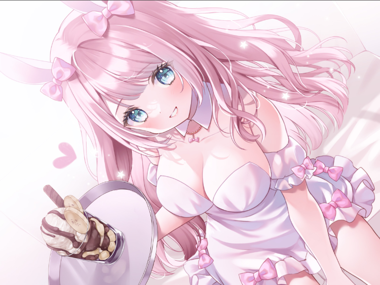 【ASMR】[简体中文版]亲密接触♂♀动物咖啡馆～最喜欢色色事情了♪兔兔篇～