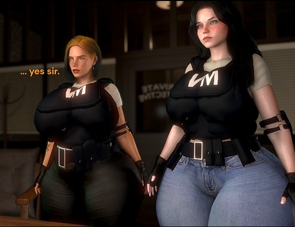 [3D]DakoAssMan：Private Investigators 1-3 丰满肥臀人妻被黑人混混侵犯中出[1G]