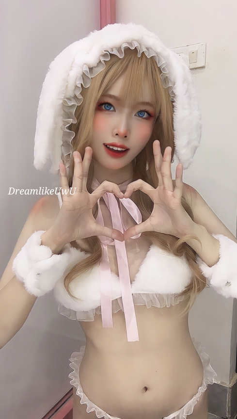 DreamlikeUwU  白兔 【59P 2V 456MB】