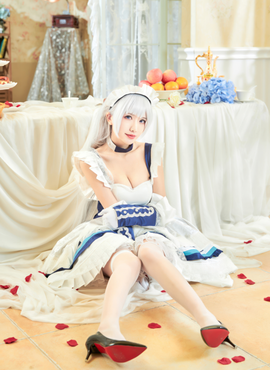 源纱希 &amp; 犹大Yuta - 大小双人贝尔法斯特 (碧蓝航线) 【28P 217MB】