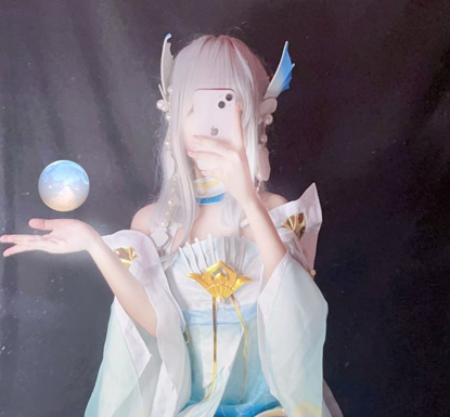 沐沐酱新作品cos王者荣耀西施游龙清影