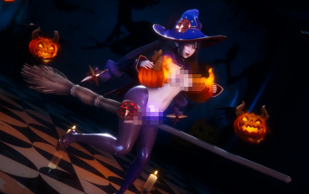 [Elarbaby]莫娜 Mona halloween 【无码 1V 431MB】