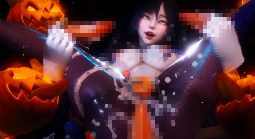 [Elarbaby]莫娜 Mona halloween 【无码 1V 431MB】