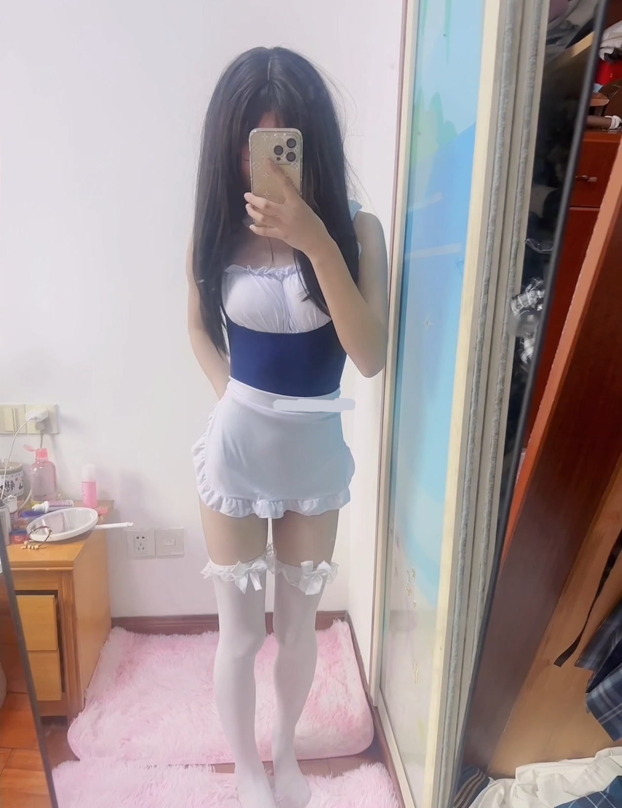 （已改正链接）小颖儿蓝色泳衣水晶棒自慰zw