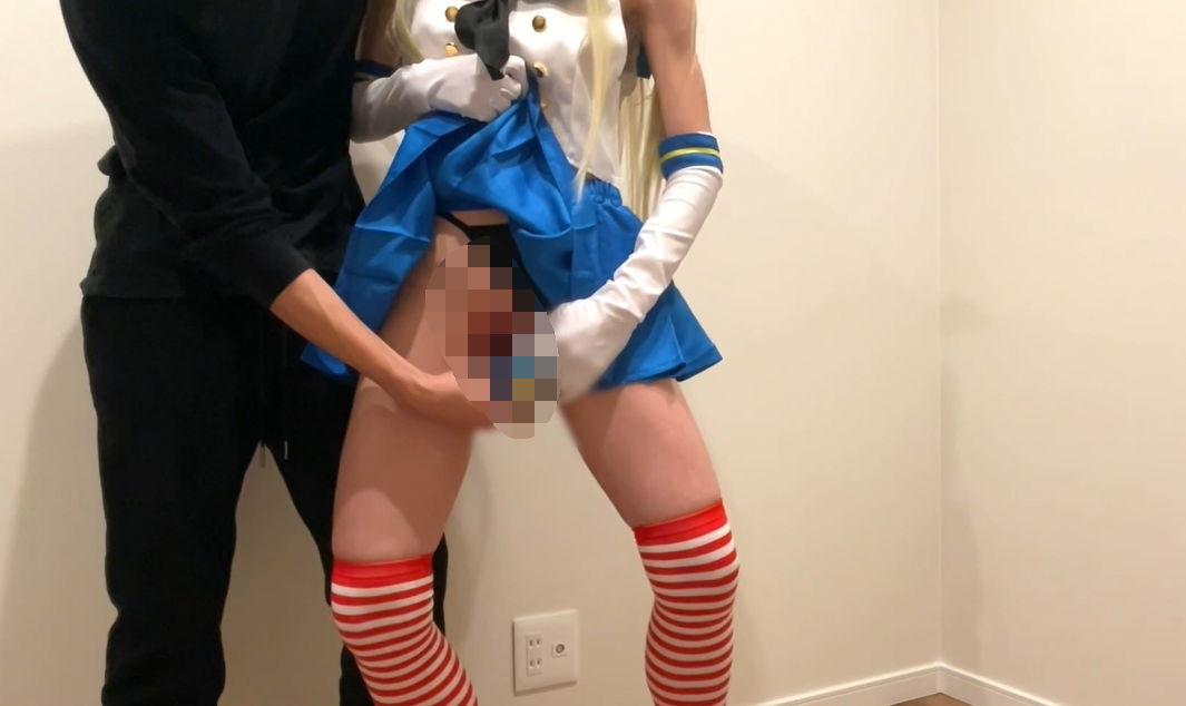 hnun_couple 舰队Collection 岛风Cosplay 【2V2.02G】