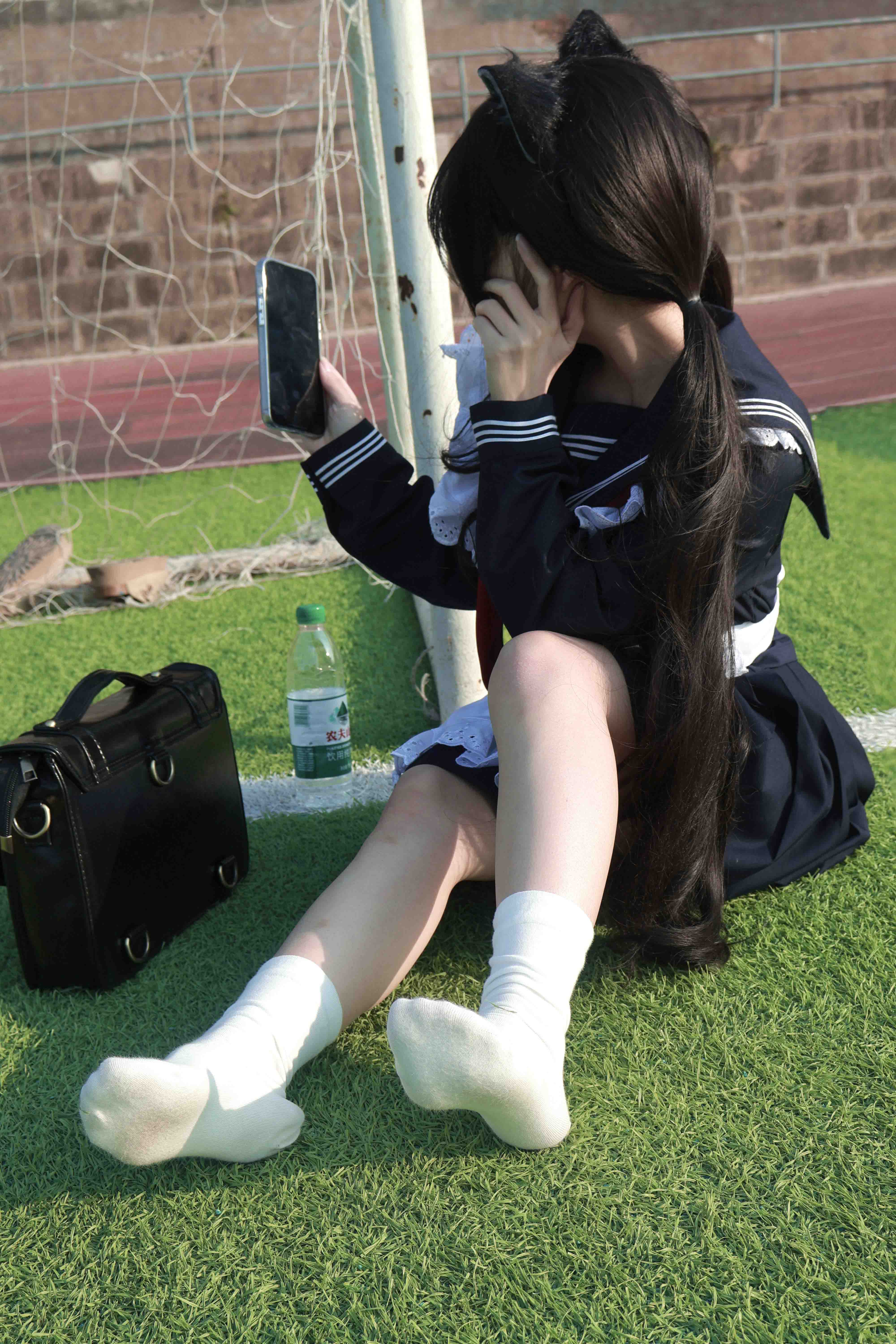 【新】抖音小羊蛋卷-jk少女+爱丽丝+白丝牛仔水手【33P】【202MB百度云】