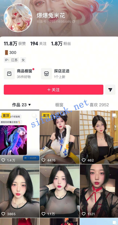 抖音伪娘 爆爆兔米花  12月最新性爱啪啪福利4V
