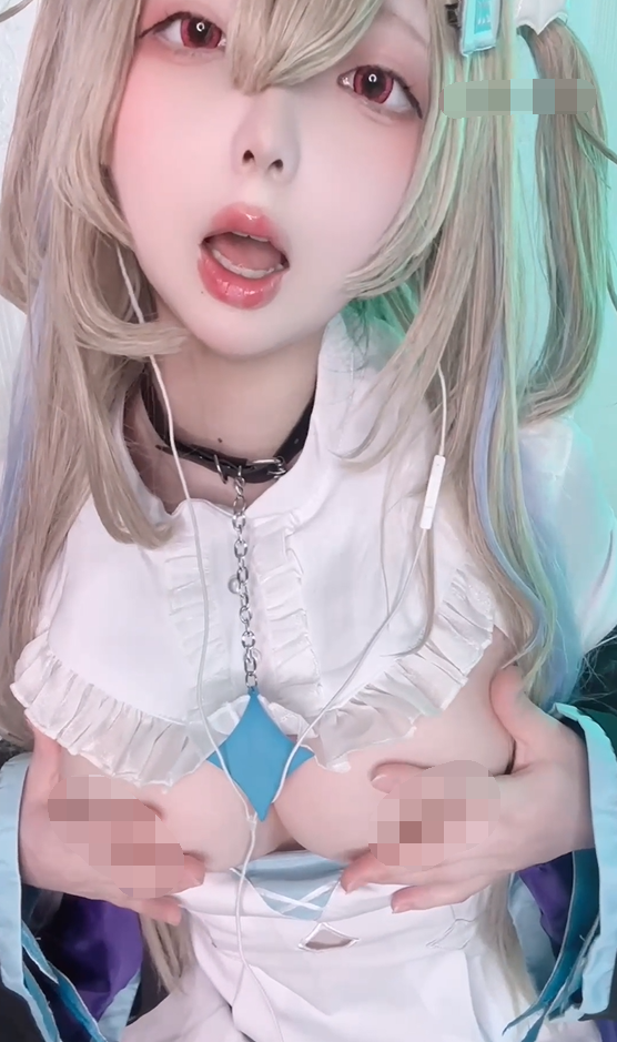 chuchu Vtuber Fuwawa Cosplay 【5V404M】