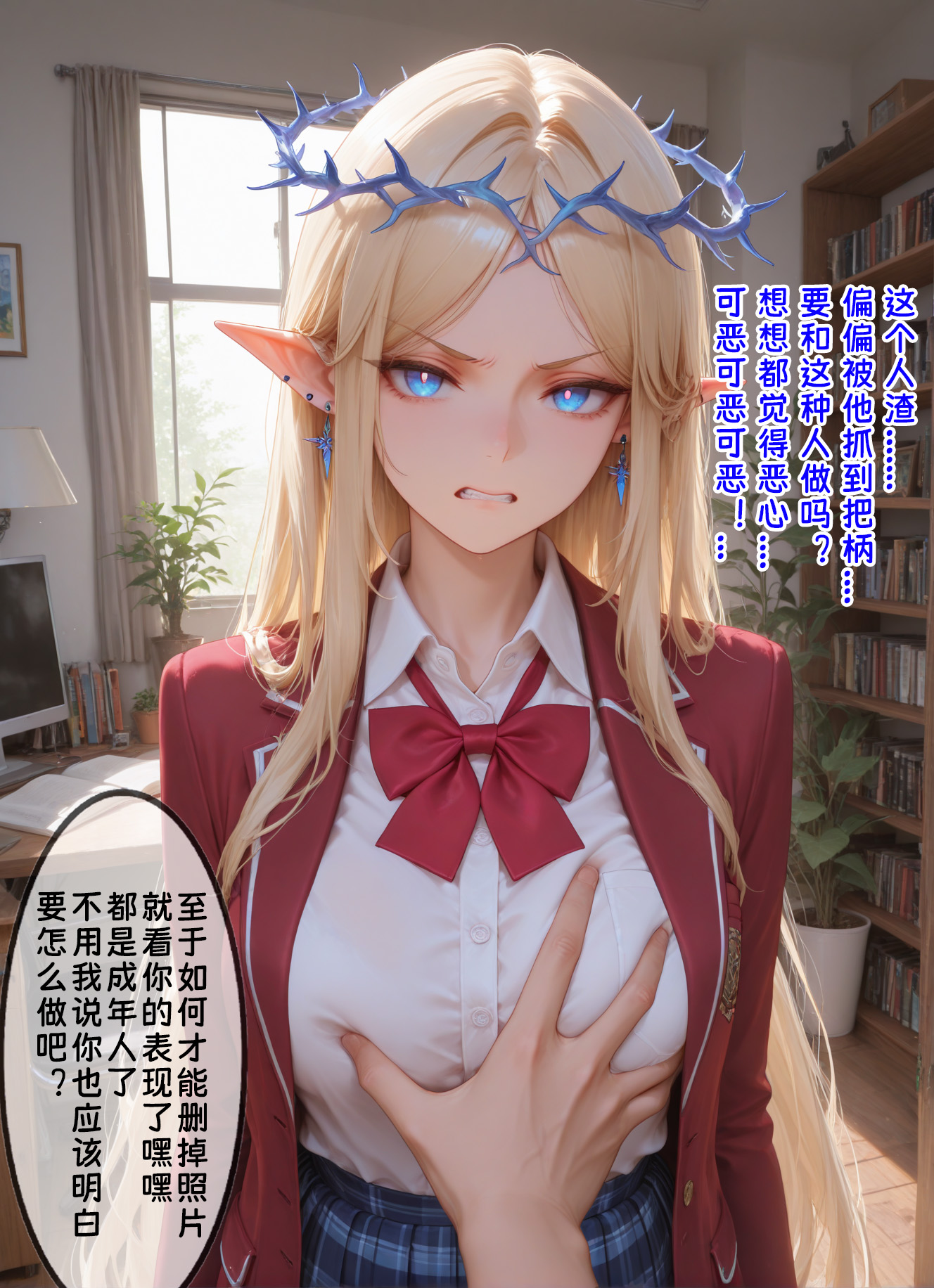 [yang] 卡提西亚的付出，不可以~！你怎么能这样！