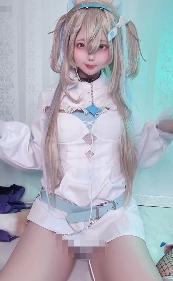 chuchu Vtuber Fuwawa Cosplay 【5V404M】